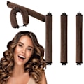 Miniatyrbild 2 av 7: INF Värmefri Hårrulle Hårrullar för att locka håret utan värme_xx brown