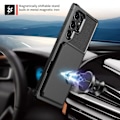 Miniatyrbillede 5 af 5: IC Samsung Galaxy S22 Ultra Cover Med Magnetisk Wallet Sort