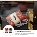 Miniatyrbillede 8 af 10: 2 stk. Engangsbeholder Rustfrit Stål Razor Bank Container Blades Dispenser Barber Shop Opbevaring