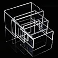 Miniatyrbild 3 av 5: 3 st Akryl Display Stativ Transparent Stativ För Smyckeskollektion