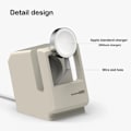 Pikkukuva 4 / 4: Apple Watch 7 6 5 4 iWatch 3 2 1 Silikoniteline Lataustelakka Pidike Retro Tietokonekuvio Yöpöytäteline Jalusta blue