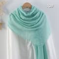 Skrynklig sjal Enkel Hijab BLÅ Blue