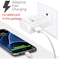 Miniatyrbilde 6 av 7: USB-vegglader for Samsung Adaptive Fast Charging for Samsung Galaxy