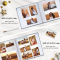 Miniatyrbillede 3 af 6: 40 Blanke Sider Magnetisk DIY Scrapbog Album med en Metalpen