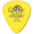 Miniatyrbilde 1 av 3: Gitarplekter, standard gul 0,73 mm 12 stk