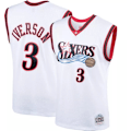 Miniatyrbilde 1 av 2: Allen Iverson #3 Retro Basketball Jersey Sesong 2021/2022 Herre Sportsklær for Voksen_xx S