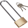 Miniatyrbild 1 av 6: Diy 3103 - Mässinghänglås - extra högt shackle - 40 mm