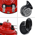 Miniatyrbilde 3 av 5: 2 stk 300db bilhorn 12v vanntett dobbelthorn for bil, elektriske snegler