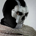 Pikkukuva 3 / 5: Ghost-naamio V2 - Operator MW2 airsoft COD Cosplay Airsoft Taktinen Kallo Täysnaamio