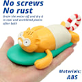 Miniatyrbillede 4 af 5: Træk-og-Slip Badelegetøj til Børn (Surfe-Bæver)