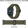 Pikkukuva 2 / 5: 3-pakkaus joustavaa Solo Loop -yhteensopivaa Apple Watch -ranneketta 44 mm 4