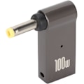 Miniatyrbild 1 av 6: USB C Hona till Likström Hane-adapter, 100W PD Typ C till 5,5x1,7 mm Laddningsportadapter för Bärbar Dator, Snabbladdnings PD-adapter
