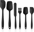 Köksredskapsset i silikon, 6 delar, non-stick, värmebeständigt, diskmaskinssäkert