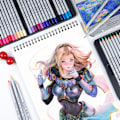 Miniatyrbild 3 av 6: Färgpennor - 72-pack