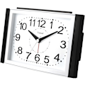 Miniatyrbillede 4 af 5: Stort 6,5 tommer lydløst analogt vækkeur, ingen tikken, blød vækning, bip, lydstyrke op, snooze-funktion og batteridrift