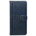 Miniatyrbillede 4 af 5: Kompatibel med Nothing Phone (3a) Etui Kalvetekstur Læder Stand Bogstil Telefon Etui - Rød-Perfekt Blue
