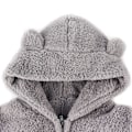 Miniatyrbild 4 av 6: Jumpsuit för damer, mysig vinter-onesie, mysiga pyjamas för damer Grey L
