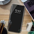 Miniatyrbild 5 av 5: Samsung Galaxy S21 FE 5G - Smart Clear View-fodral - Svart Black Svart
