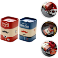 Miniatyrbillede 9 af 10: 2 stk. Engangsbeholder Rustfrit Stål Razor Bank Container Blades Dispenser Barber Shop Opbevaring