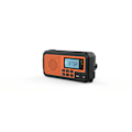 Miniatyrbild 5 av 8: Digital väderradio solradio bärbar SOS överlevnadsradio 4000mAh