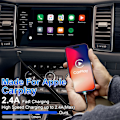 Pikkukuva 2 / 8: Kierteinen iPhone-latauskaapeli 2-pakkauksessa, Apple CarPlay & MFi-sertifioitu