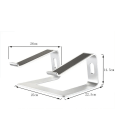 Miniatyrbillede 2 af 5: Bærbar computer stand, ergonomisk, stand kompatibel med bærbar computer (14\"~17\")