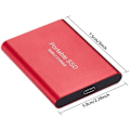 Miniatyrbilde 4 av 5: 2TB USB/Type-C Grensesnitt Høykapasitets Mobil Mini Harddisk Ekstern