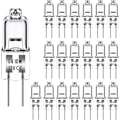 Miniatyrbillede 1 af 5: G4 Halogenpærer 10W 12V - Varm hvid - 20-pak 10W 10W 20 pcs