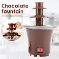 Miniatyrbillede 3 af 4: Chokolade Springvand, Tre-lags Hjemme Springvand, Chokolade Smelte Fondue, Chokolade Maskine