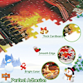 Miniatyrbild 4 av 7: Julpussel, 1008 bitar Julkalender, pussel, 24 dagar julhelgspussel A A