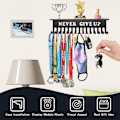 Miniatyrbillede 3 af 5: Sort multi-medal medaljeophæng