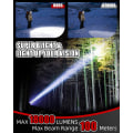 Pikkukuva 2 / 5: Latautuva otsalamppu, 8 LED 18000 lumenin kirkas otsalamppu punaisella valolla, kevyt USB-otsalamppu, ulkoilun juoksu metsästys vaellus leirintävarusteet