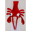 Miniatyrbillede 6 af 7: Krebsdyrhat til fest, kreativ halloween cosplay