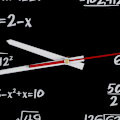 Miniatyrbillede 6 af 8: Akryl Vægur Matematisk Moderne Design Hjemmekontor Dekoration Tilbehør_xx