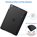 Miniatyrbilde 4 av 5: Etui for iPad 10,2 tommer (2021/2020/2019 modell, 9/8/7 generasjon), Auto Wake/Sleep Cover (Svart)