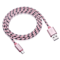 Pikkukuva 5 / 6: 5-pakka 2m punottuja Lightning-kaapeleita lataus- ja datakaapeli iPhone 11 13 14_xx -puhelimille