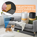 Miniatyrbild 2 av 11: Under Soffa Blocker Justerbar för Glipa Stötfångare Under Soffa Leksaksblockerare Möbelstoppare Sängbotten Skydd Transparent 0.24