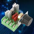 Miniatyrbild 3 av 3: AC-motorvarvtalsregulator Spänningsregulator LED-dimrar 2000W AC 50-220V 25A