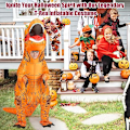 Pikkukuva 5 / 5: Ilmapallodinosaurusten puku lapsille, lasten ilmapallodinosaurusten puku, ilmapallohalloweenpuku