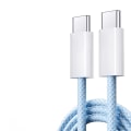 Miniatyrbild 1 av 5: 2023 Original USB C-kabel för iPhone 15 Pro Max iPad PD 65W 45W 25W Turboladdningskabel Typ C Snabbladdare för Samsung S23 S22 Blå Blue 1m