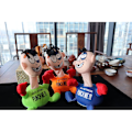 Miniatyrbillede 3 af 5: Sjov Punch Me Skrigende Dukke, Interaktive Legetøj med Lyd Desktop Punching Bag Gaver til Stress Relief