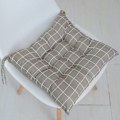Miniatyrbilde 3 av 3: Sett med 6 stolputer 40x40, dekorativ pute, prydpute, hageputer, 12 sting i forskjellige mønstre, polyester (a)_xx