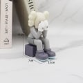 Miniatyrbillede 3 af 3: Tegneserie Kaws model kunst legetøj figurer hjem ornament dekoration til børns gaver Gray