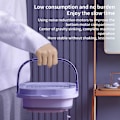 Miniatyrbillede 3 af 5: Bærbar 8L sammenklappelig mini vaskemaskine, mini vaskemaskine og centrifuge D