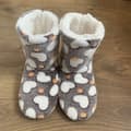 Dam Tjocka & Varma Toffelsockor med Grepp - Jultofflor 35-37