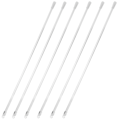 Miniatyrbillede 1 af 2: 6 stk. Persiennestang Lodrette Persiennestang Udskiftning Vinduespersienner Stang Persiennetilbehør Transparent4 Transparent Transparent Transparent 48X1.5CM