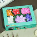 Miniatyrbild 4 av 6: Hemma Stuffs Vattenflytande Rökfria Ljus & Lotusblommor Sensor LED Te Ljus för Utomhus Inomhus Pool, Glas Skål Festival Dekoration (12)