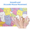 Miniatyrbillede 4 af 4: Gaming Mousepad, Stor Stort Mousepad til Skrivebord, Stort Computer Tastatur Skrivebordspude, Syet Kanter Mousepad, 3mm Tyk Lang 31,5 X 11,8 Tommer