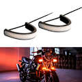 Pikkukuva 9 / 10: Moottoripyörän vilkut LED-valonauhat 2 kpl 2 kpl 2PCS 2PCS