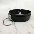 Miniatyrbild 5 av 5: Kvinnor Cool Svart Choker Halsband Punk Goth Choker Gotisk PU Läder Choker